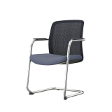 Silla de formación QUADRA negro y gris