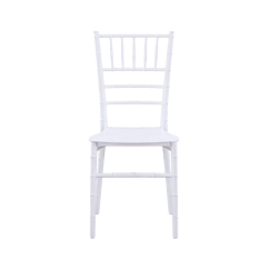 Silla de boda CHIAVARI TIFFANY SIMPLE blanco