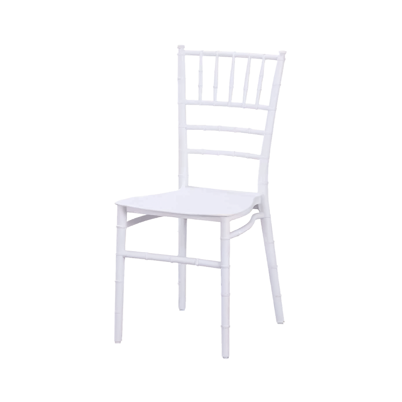 Silla de boda CHIAVARI TIFFANY SIMPLE blanco