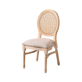 Silla de boda MEDALION natural blanqueado