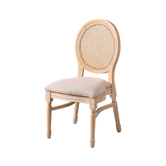 Silla de boda MEDALION natural blanqueado
