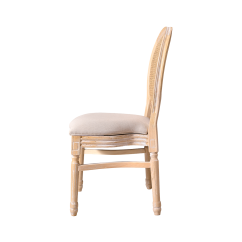 Silla de boda MEDALION natural blanqueado