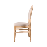 Silla de boda MONARCH FULL TAP natural blanqueado
