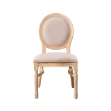 Silla de boda MONARCH FULL TAP natural blanqueado