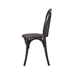 Silla de boda MONET WOOD negro