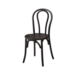 Silla de boda MONET WOOD negro