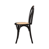 Silla de boda MONET WOOD RT negro