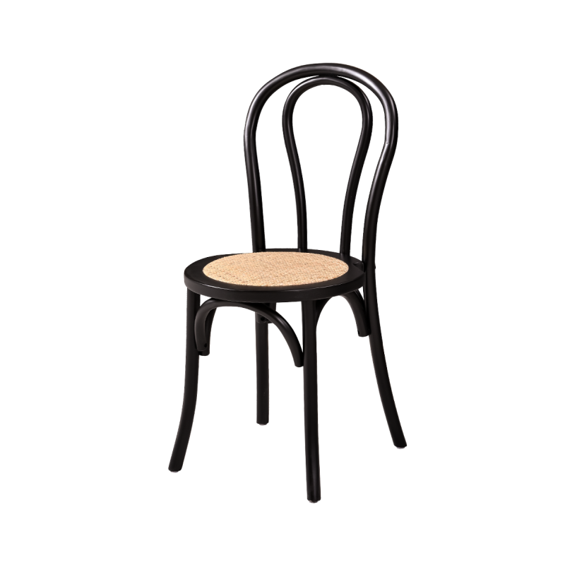 Silla de boda MONET WOOD RT negro