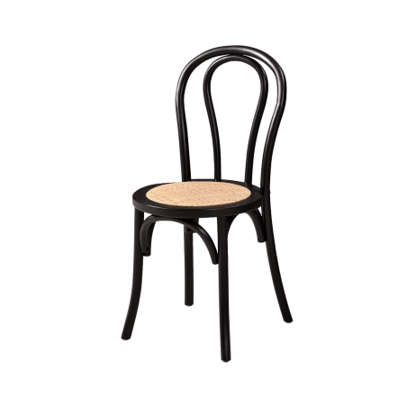 Silla de boda MONET WOOD RT negro