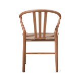 Silla de restaurante de madera WISHBONE natural