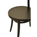 La silla de restaurante de madera MONET 18 Negro