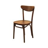 La Silla de restaurante de madera BOOMERANG