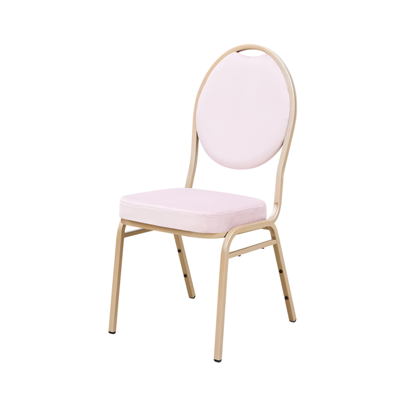 Silla para eventos HERMAN MODERN Rosa Velour