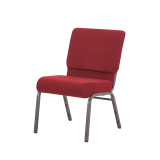 Silla de iglesia AMBASSADOR rojo