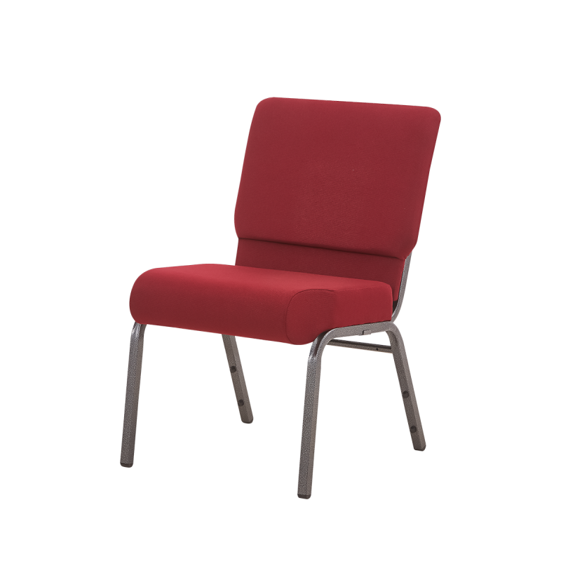 Silla de iglesia AMBASSADOR rojo