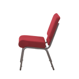 Silla de iglesia AMBASSADOR rojo