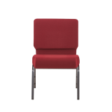 Silla de iglesia AMBASSADOR rojo
