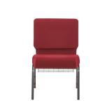 Silla de iglesia AMBASSADOR rojo