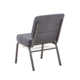 Silla de iglesia AMBASSADOR gris