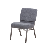 Silla de iglesia AMBASSADOR gris