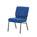 Silla de iglesia AMBASSADOR azul marino