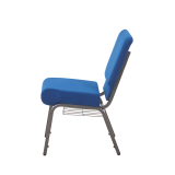 Silla de iglesia AMBASSADOR azul marino