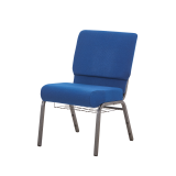 Silla de iglesia AMBASSADOR azul marino