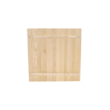 Mesa con superficie e madera ALFA R blanca