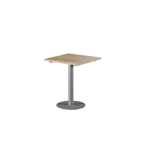 Mesa con superficie e madera ALFA R gris