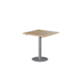 Mesa con superficie e madera ALFA R gris