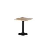 Mesa con superficie e madera ALFA R negra