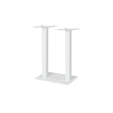 Mesa con tapa de roble ALFA BAR DUO blanca