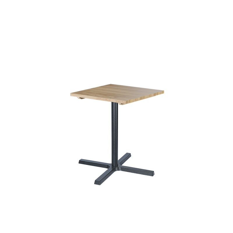 Mesa con tablero de madera PRISMA