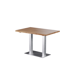 Mesa con tapa de roble SIGMA DUO