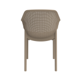 Silla para terraza de bar AERO beige