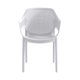 Silla para terraza de bar AERO bianco