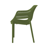 Silla para terraza de bar AERO verde