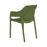 Silla para terraza de bar AERO verde