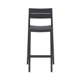 Silla para terraza de bar CAPRI BAR negro
