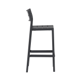 Silla para terraza de bar CAPRI BAR negro