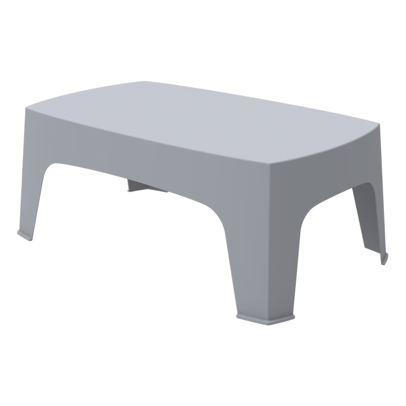 Mesa para terraza de bar DUNA-T 98x59 gris claro