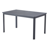Mesa para terraza de bar TERRAZZA 140x85 gris oscuro