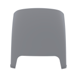 Sillón para terraza DUNA gris claro