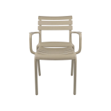 Silla para terraza de bar VELO beige