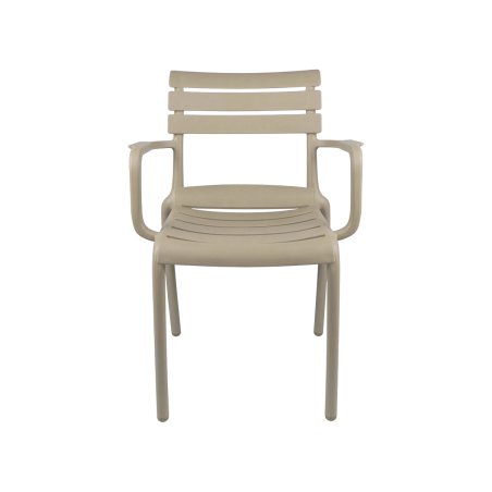 Silla para terraza de bar VELO beige