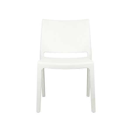 Silla para terraza de bar VENTO blanco