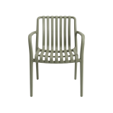 Silla para terraza de bar VERTICALE verde