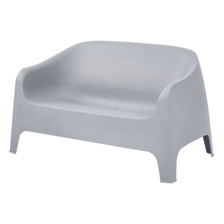 Sofá para terraza DUNA BENCH gris claro