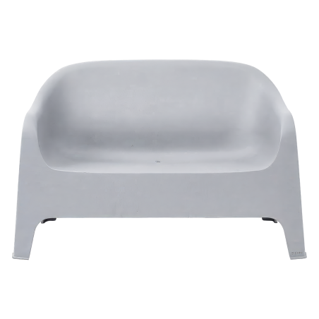 Sofá para terraza DUNA BENCH gris claro