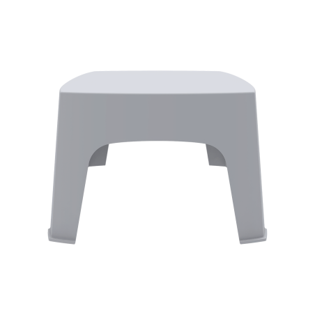 Mesa para terraza de bar DUNA-T 49x49 gris claro